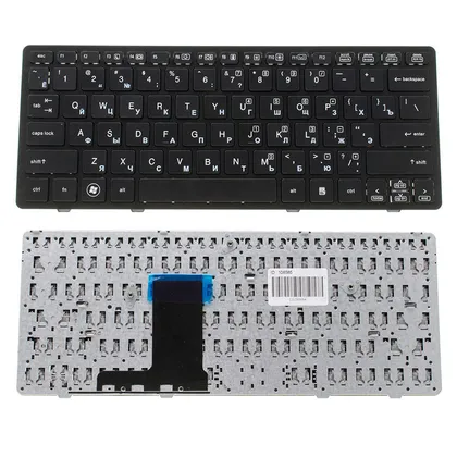 фото, Клавіатура для ноутбука HP (EliteBook: 2570p) rus, black, з фреймом