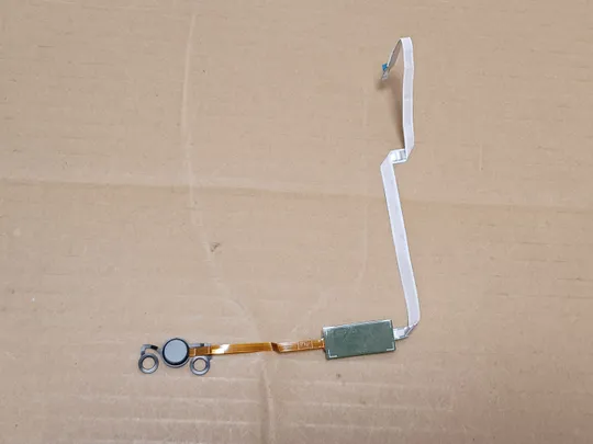 номер1057-7 кнопка вкл сканер відбитку 03YV28 0KT0T4 NBX00029U00 для Dell Gamebox G3 3579 3779  Сенсор відбитків пальців Сканер безпеки Датчик аутентифікації Плата сканер відбитку fingerprint scanner  оригінал Ціна