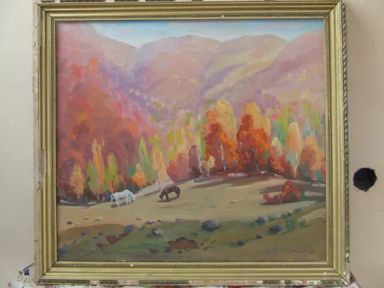 Закарпатская школа  Цбере.. В   раз.  80х70 см.     также много другого. Де купити