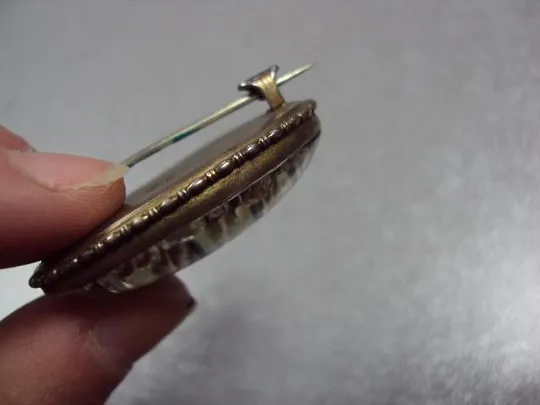 Брошка брошь цветы розы цветочки серебро 830S проба Европа вес 11,84 г размер 3,9х2,8 см №11913 Характеристики