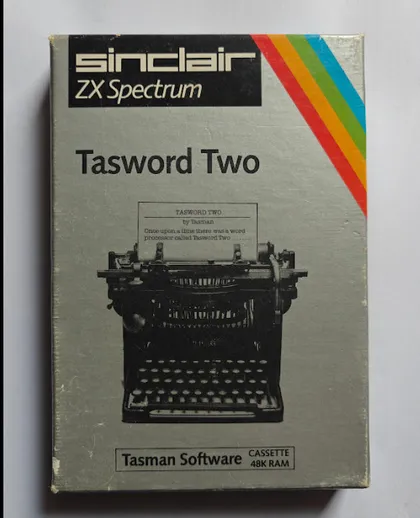 фото, Оригинальная кассета для ZX Spectrum - Tasword Two.