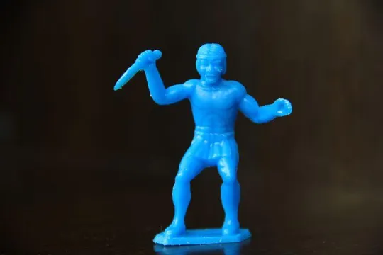 индеец с ножом 52-54мм MPC США Ціна