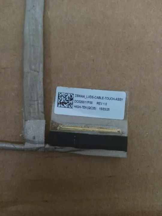 номер0315-14 шлейф Шлейф матриці для ноутбука  Шлейф дисплея Шлейф підключення дисплея Шлейф екрана Laptop matrix cable DC02001YF00 для TOSHIBA SATELLITE C50 C55 L55 оригінал Продаж