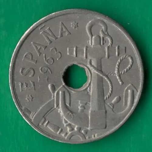 Купити 50 сентимів 1963 року Іспанія [БР]