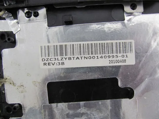 №141-2 Кришка панель палмрест тачпад EAZYB002010 DZC3LZYBTATN для ACER 7745G оригінал З аукціону