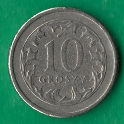 10 грошів 1992 року Польща [МВ] Ціна