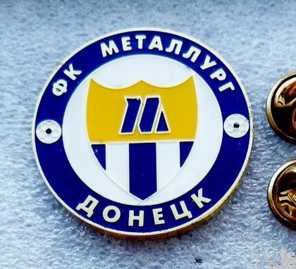 фото, Футбол серия больших значков 32 мм клубы Украины -  ФК Металлург Донецк Донецкая область