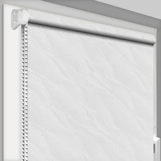 Рулонная штора Rolets Вода 1-2018-975 97.5x170 см открытого типа Белая Ціна