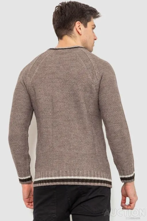 Свитер мужской, цвет мокко, 214R2144 Продаж