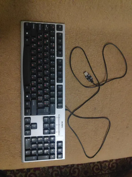 Клавіатура Sven KB-S300 Silver USB Продаж