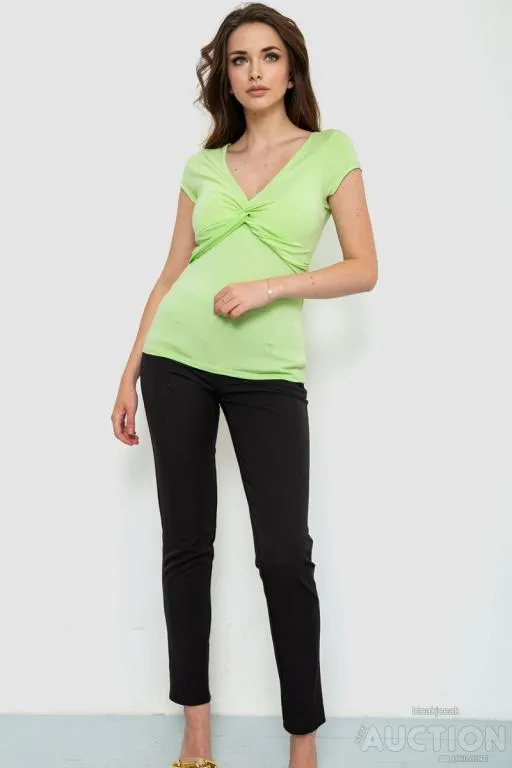 Купити Футболка женская, цвет салатовый, 186R606