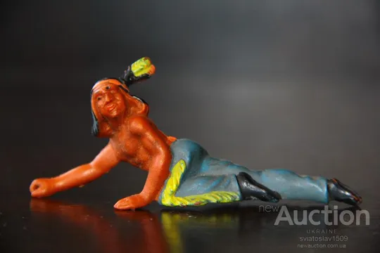 индеец ГДР №104 ТЕНКАТАУА Александр Гейнер редкая РАСЦВЕТКА !! Ціна