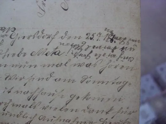 открытка германия портрет девушки №1019 Продаж