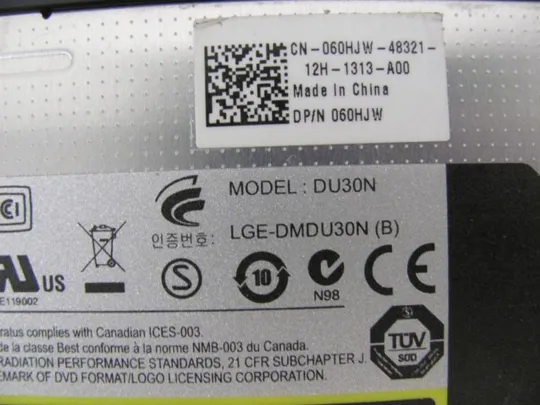 №262-1 DVD-привод 07G1NJ 060HJW 0RWDMD для DELL E6400 E6500 E6410 E6510 оригінал З аукціону