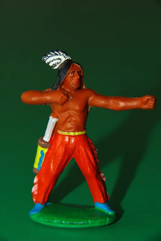 індіанець ГДР №045 ГРОМОВИЙ ЯСТРУБ Георг Блехтшмідт ЛЮКС Ціна