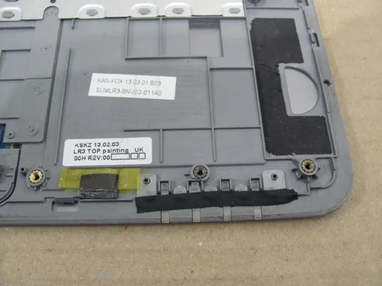 550-12 Кришка панель палмрест тачпад клавіатура BA75-04133C для SAMSUNG NP535 NP535U3C NP530 NP530U3C 530U 535U оригінал Інструкція