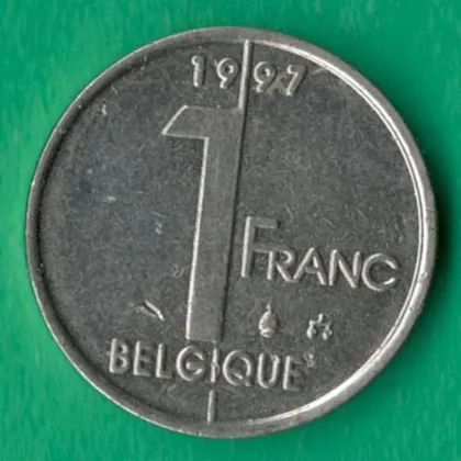 фото, 1 франк 1997 року Belgique [М]
