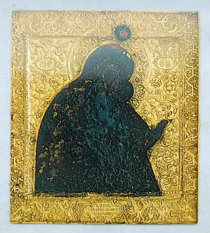 фото, Ікона - Богородиця Акафістна - Мироточива - Афон 2024