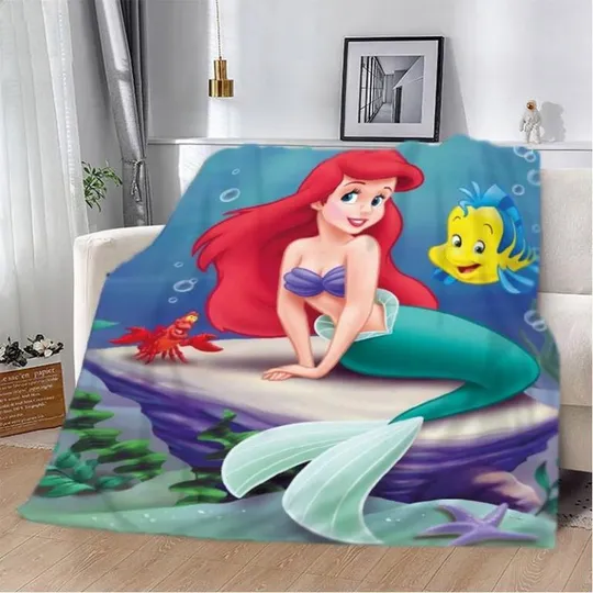 Плед 3D Русалочка 2811_B 13029 135х160 см Ціна