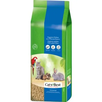 Наполнитель для туалета Cats Best Universal Древесный 22 кг (40 л) (4002973000472) Ціна