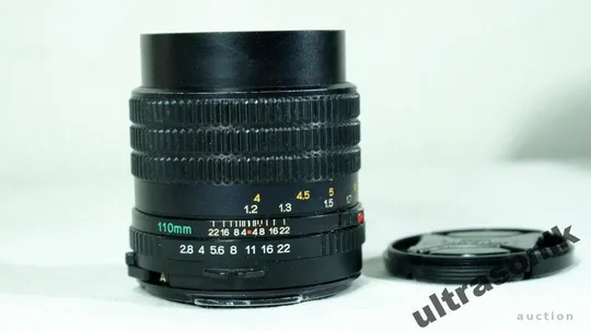 Об&#039;єктив Mamiya-Sekor N 110mm/2.8 Ф58mm для среднеформатных камер Mamiya 645 (6,0x4,5cm.) Japan Вживане З аукціону