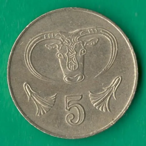 5 центів 2001 року Кіпр [КВ] Ціна
