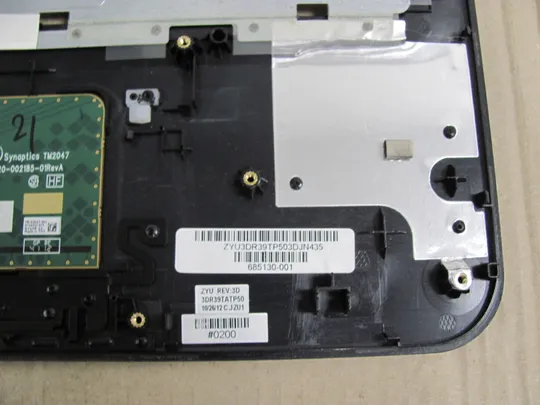 376-1 Кришка панель палмрест тачпад 3DR39TATP50 685130-001 для HP Pavilion G7-2000 оригінал Інтернет-аукціон