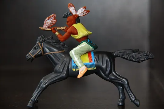 индеец LAFREDO 65-70мм КОПИЯ РЕЗИНА !! З аукціону