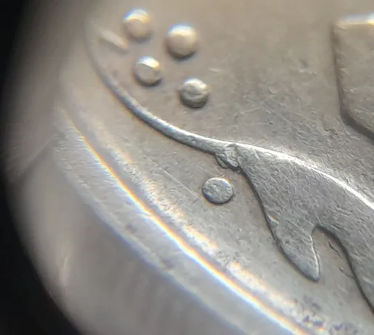 Купити (1505) 25 копійок 1994 1БВм викрошка на вінку між 5 та 6 гронами (II тип) (25 копеек 1994 1БВм)