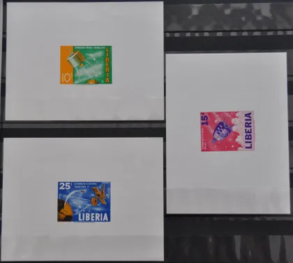 фото, Космос Либерия Люкс-блоки 1964
