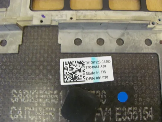 номер0914-5 Кришка панель палмрест AQ1U1000114 091Y20  для Dell XPS 15 9560 Precision 5520 оригінал Торговий майданчик