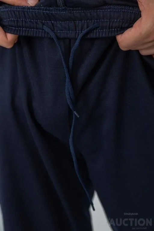 Спорт костюм мужской, цвет темно-синий, 244R9111 Недорого