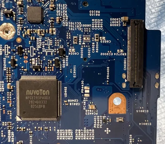 Материнская плата Lv315gm_mb 17839-1m 448.0dg05.001m от Lenovo v130-15igm model 81hL (на борту Intel Pentium N5000 SR3RZ, nuvoton npce285pa0dx) Недорого