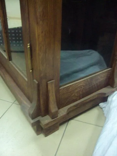 шкаф витрина винтажный дуб лот 6 шт №5470 Недорого