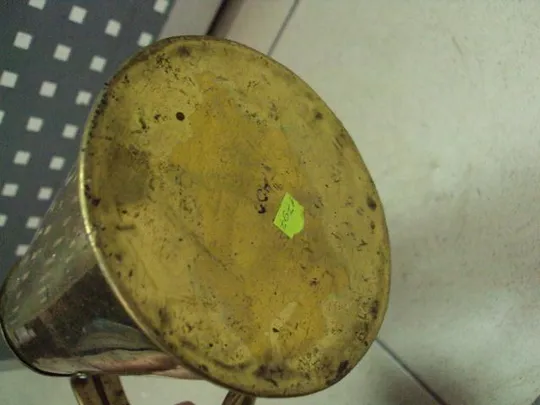 Кувшин мерка латунь старая высота 17 см (№1797 тип 2) №11381 Де купити