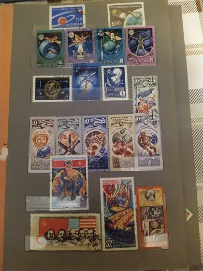 фото, Старі радянські марки