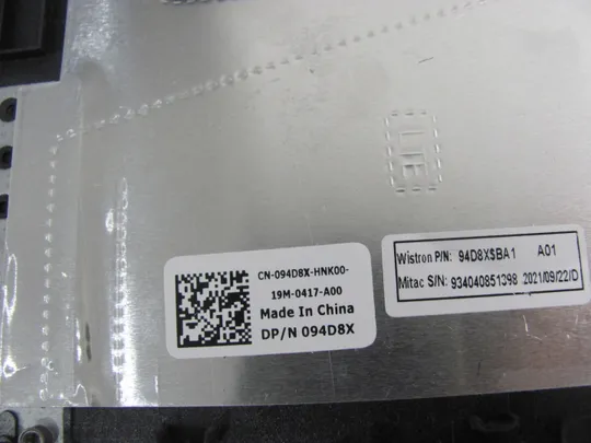 728-6 кришка матриці 094D8X  для  DELL latitude 5520 Precision 3560 оригінал Торговий майданчик