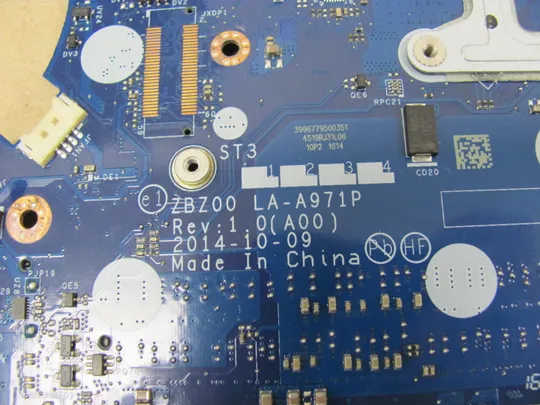 номер0180-10 материська плата,Mainboard,Материнка,Основна плата,Системна плата,Плата системи,motherboard  РОБОЧА ZBZ00 LA-A971P SR23X   i5-5300U для DELL Latitude 7250 E7250  оригінал Характеристики