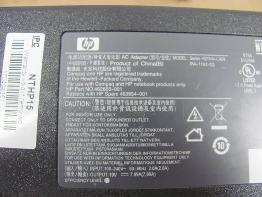 Купити Блок живлення HP HSTNN-LA09 19V 7.89A  150W 7.4*5.0mm Можливий ОПТ від 10шт ціна договірна!