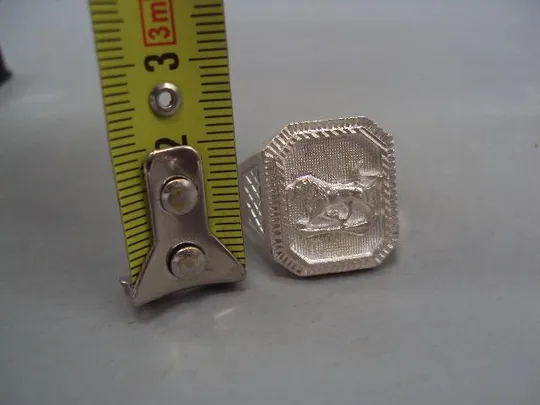 Мужской перстень кольцо печатка зодиак Лев гороскоп серебро Украина вес 9,93 г размер 23,5 №15141 З аукціону