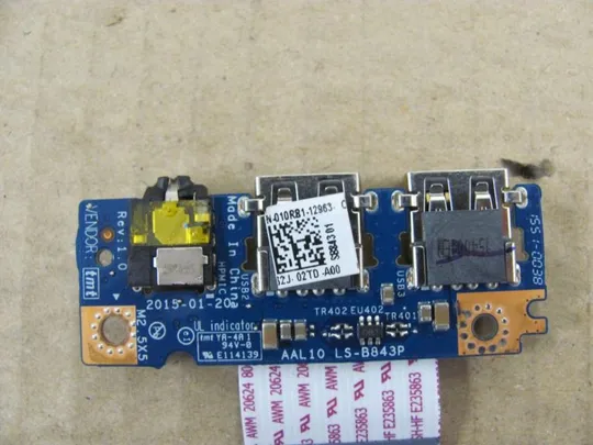 №169-37 плата USB AUDIO LS-B843P 0CJY97 для Inspiron 15 5458 5558 5758 Vostro 3458 3558 оригінал Інтернет-аукціон