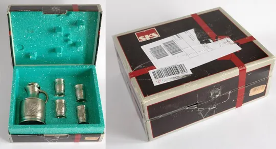 Олов&#039;яний графин і 4 чарки, Artina-SKS, Німеччина Характеристики