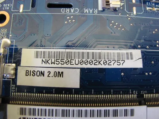 Купити №54-7 материнська плата W540EUMB-0D РОБОЧА для TERRA (CLEVO) MOBILE 1529H 1220327 оригінал