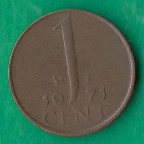 1 цент 1971 року Нідерланди [М] Ціна