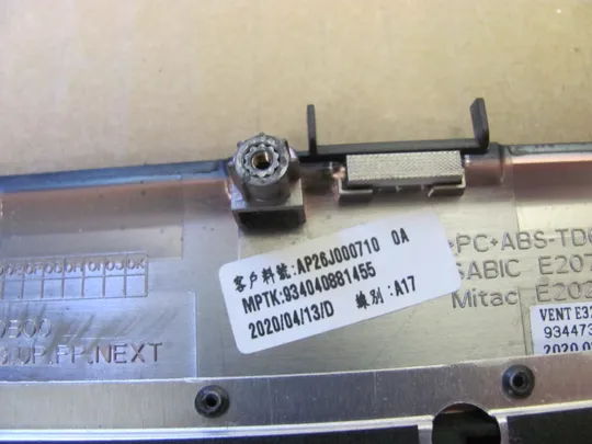 номер0987-9 кришка панель корпус топкейс палмрест 07KCXT AP26J000710 для DELL Precision 7530 7540 M7530 оригінал Торговий майданчик