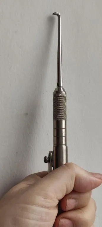 Редкий Инструмент для снятия зубных коронок,механизм рабочий,Инструмент дантиста ссср kf632 Де купити