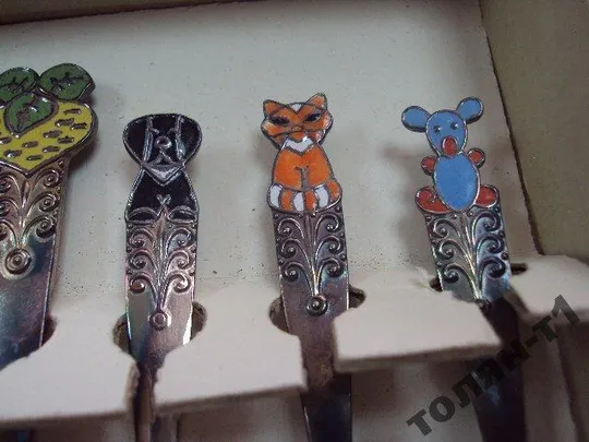 десертный набор чайные ложки и лопатка репка мнц Недорого