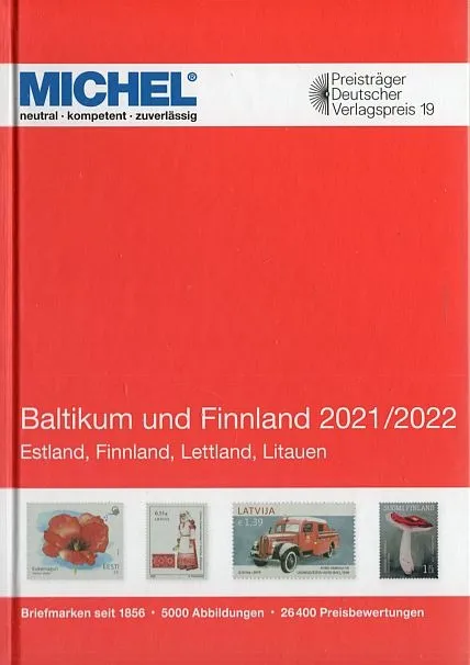 2022 - Michel - Почтовые марки - Балтика и Финляндия - *.pdf Ціна