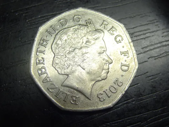 Купити 50 пенсів 2013 Британія  Крістофер Айронсайд