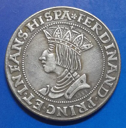 фото, Німеччина, монета 1527 року. Копія.